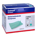 Cutimed Sorbact Kompressen 7x9 cm Produktbild 1