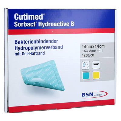 Cutimed Sorbact Hydroactive B 14x14 cm