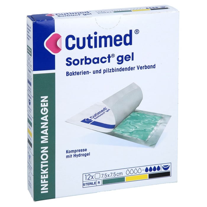 Cutimed Sorbact Gel 7.5x7.5cm