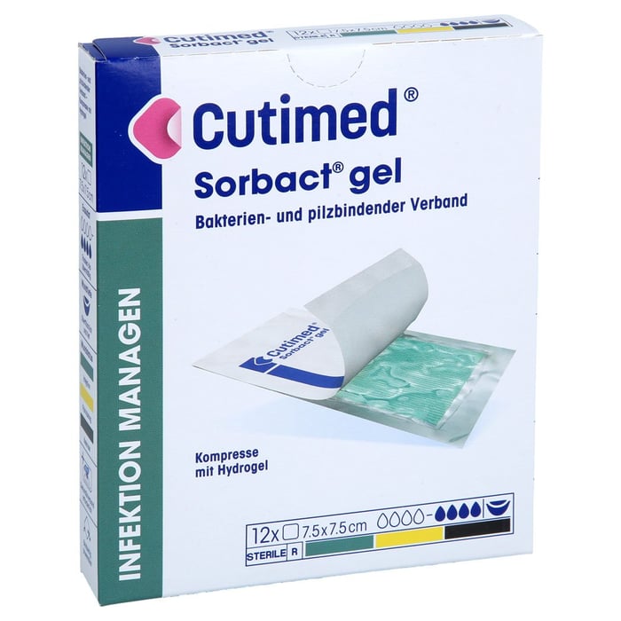 Cutimed Sorbact Gel 7.5x7.5cm
