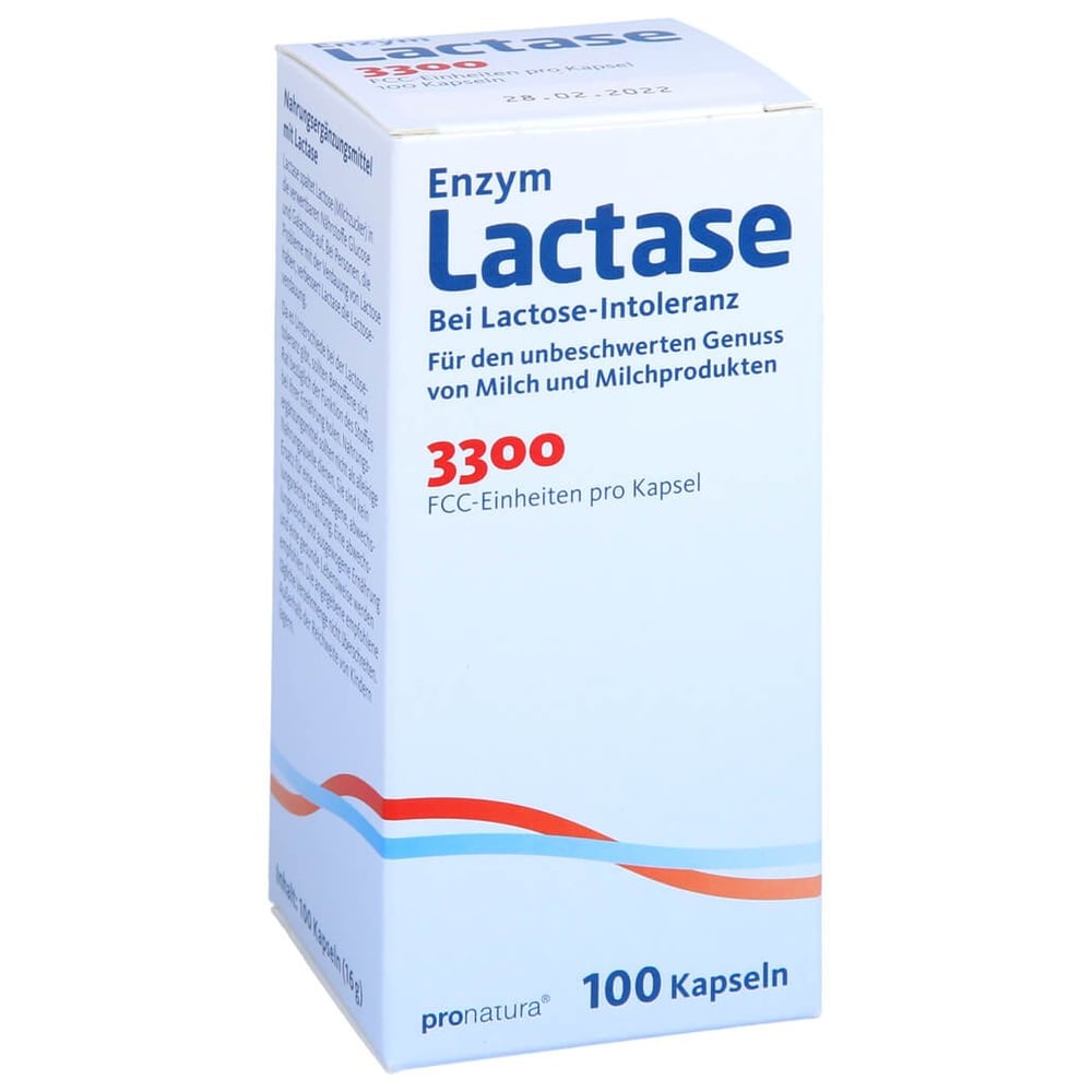 Lactase 3.300 Fcc 200 mg Kapseln