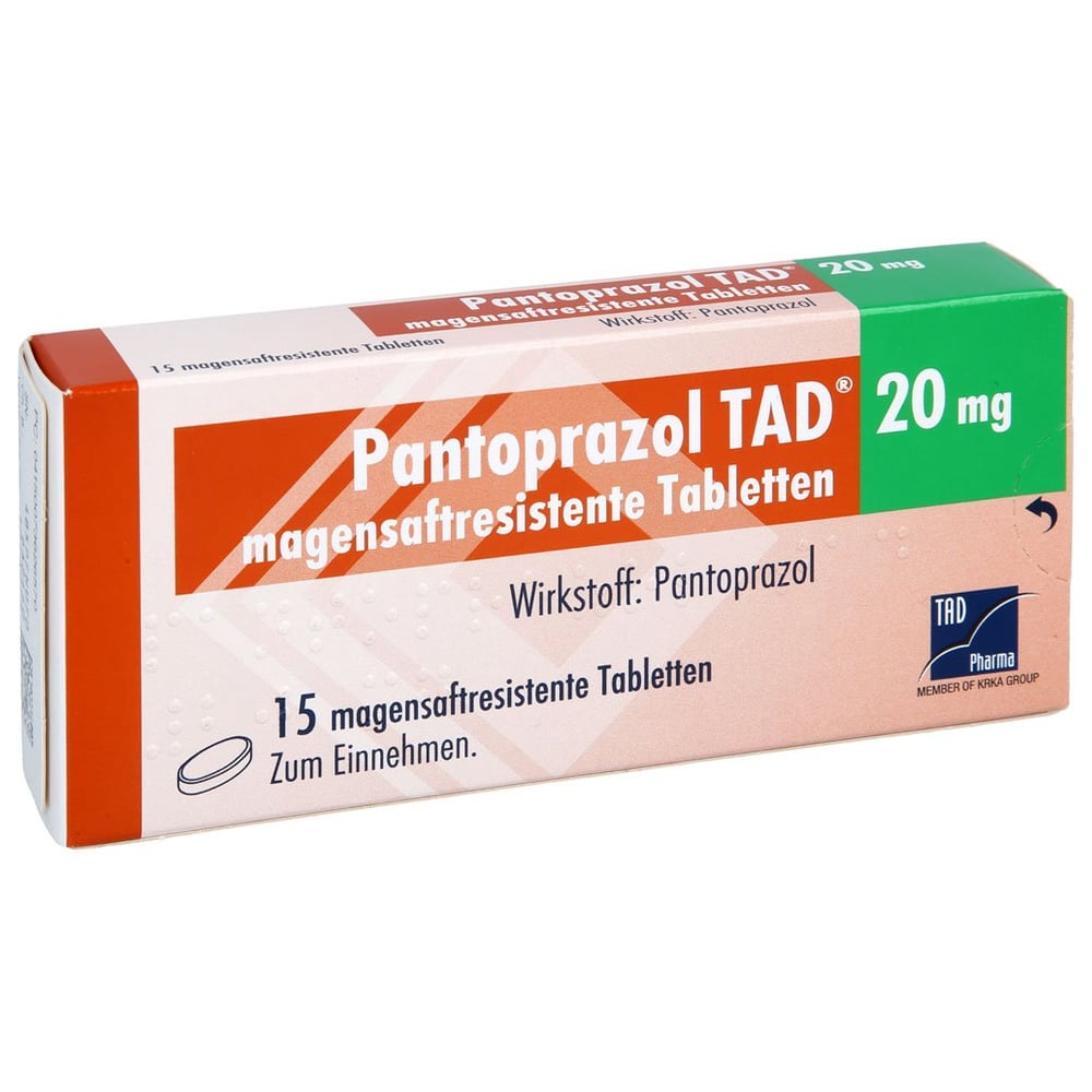 Pantoprazol TAD 20 mg