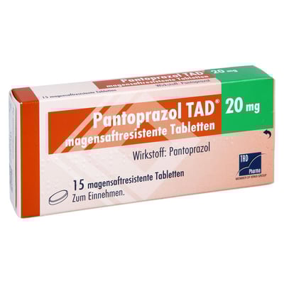 Pantoprazol TAD 20 mg