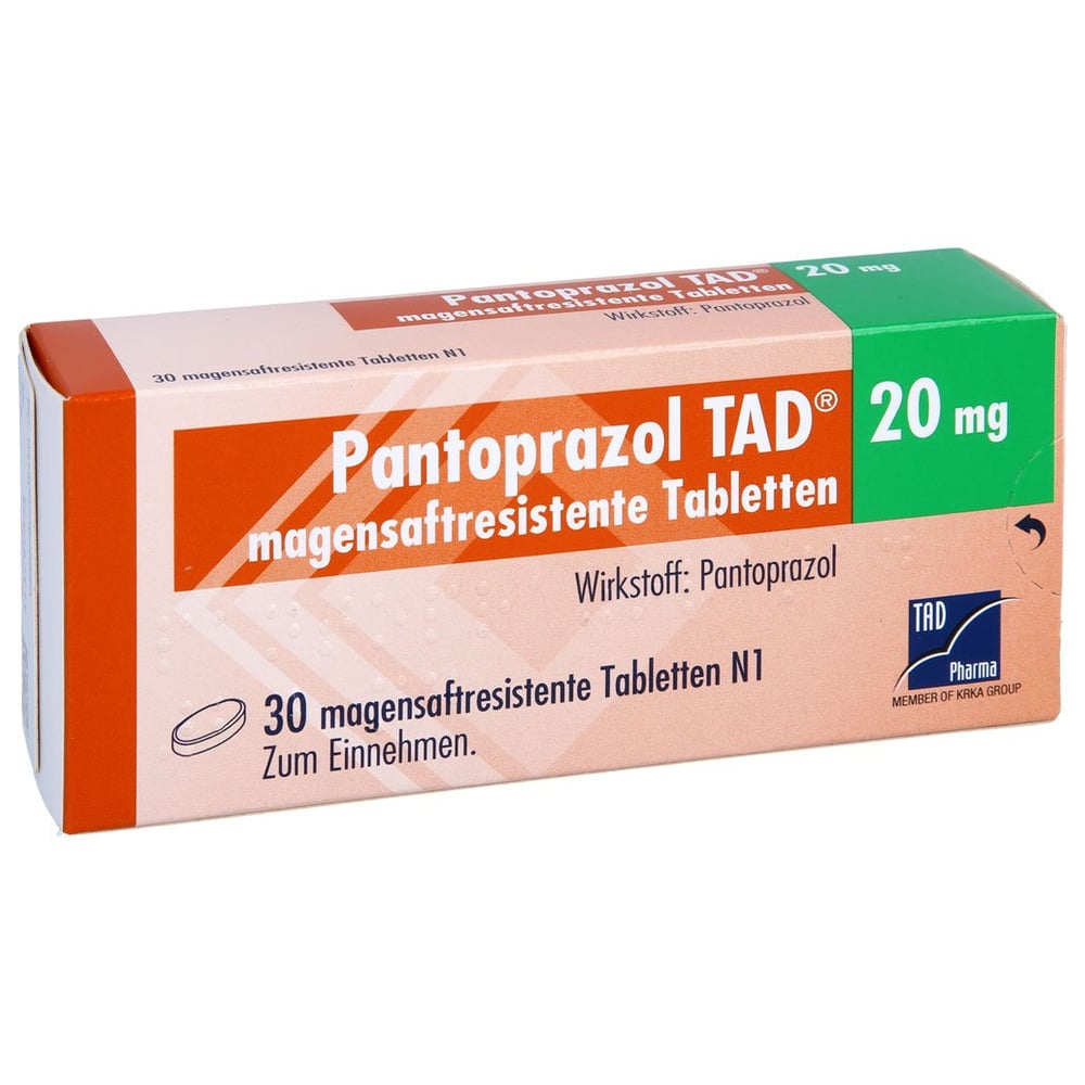 Pantoprazol TAD 20 mg