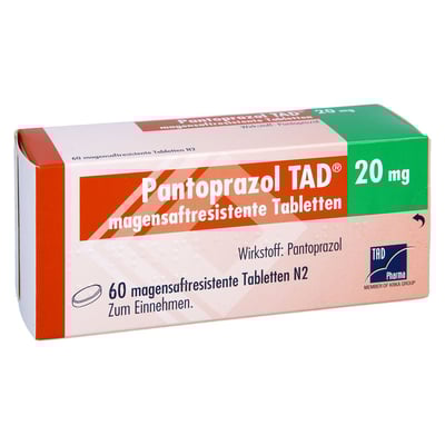 Pantoprazol TAD 20 mg