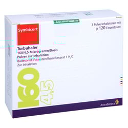 Symbicort Turbuhaler 160/4,5 Mikrogramm/Dosis