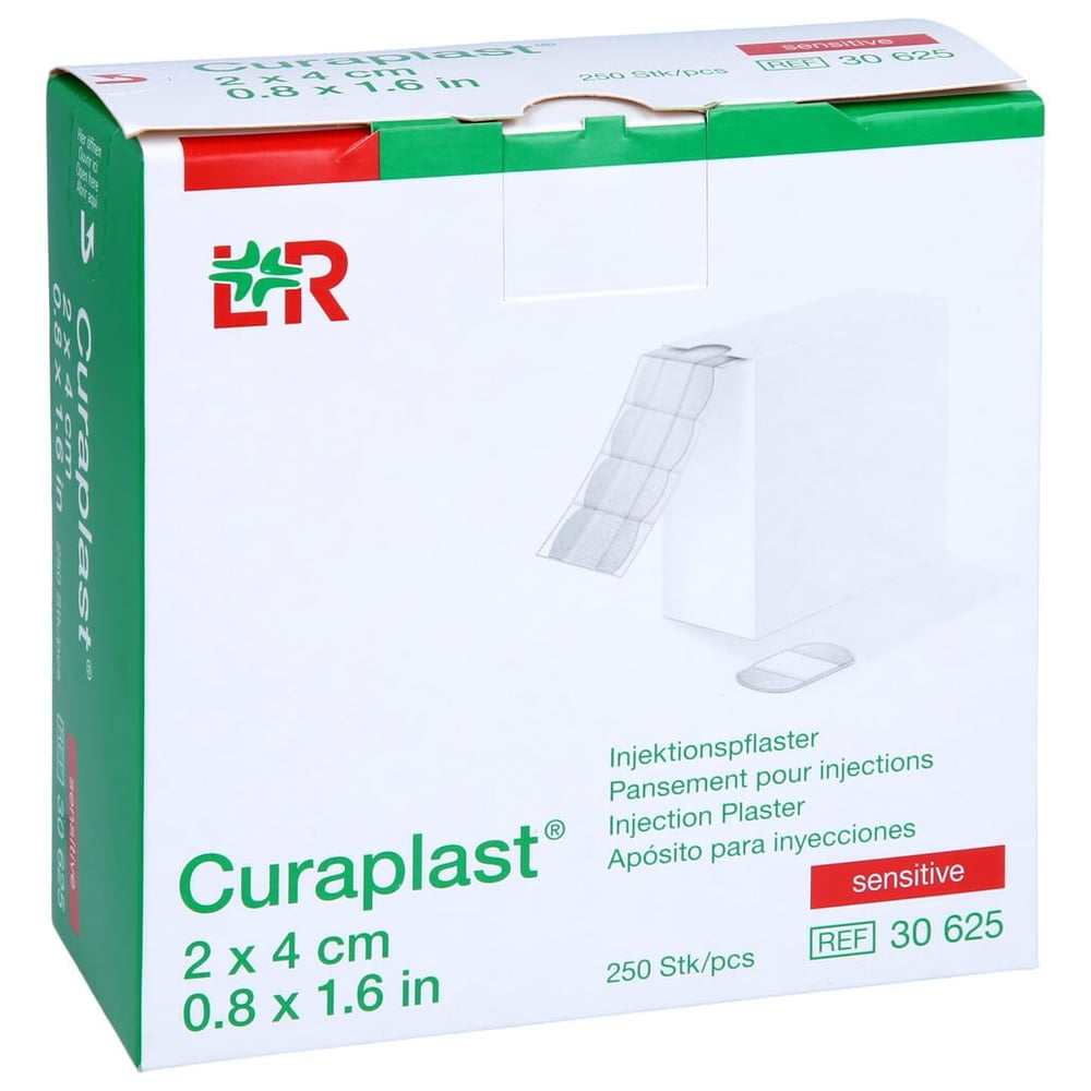Curaplast Inj.-Pflaster sensitiv 2x4 cm