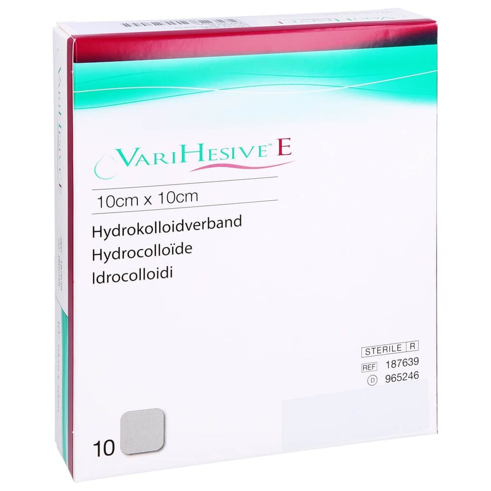 Varihesive E 10x10 cm Hkv hydroaktiv 965246