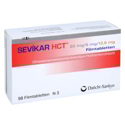 Sevikar HCT 20 mg/5 mg/12,5 mg