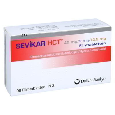 Sevikar HCT 20 mg/5 mg/12,5 mg