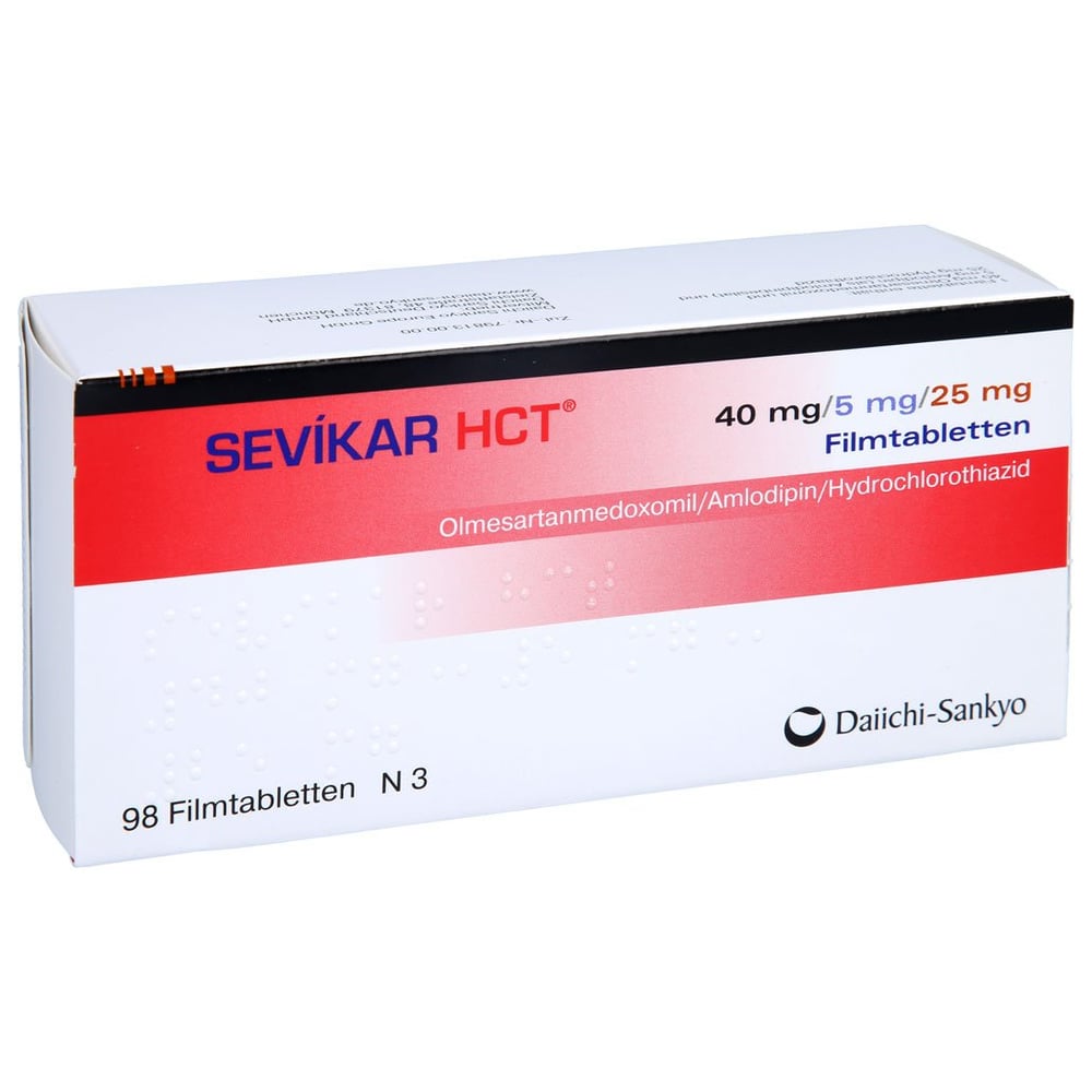 Sevikar HCT 40 mg/5 mg/25 mg