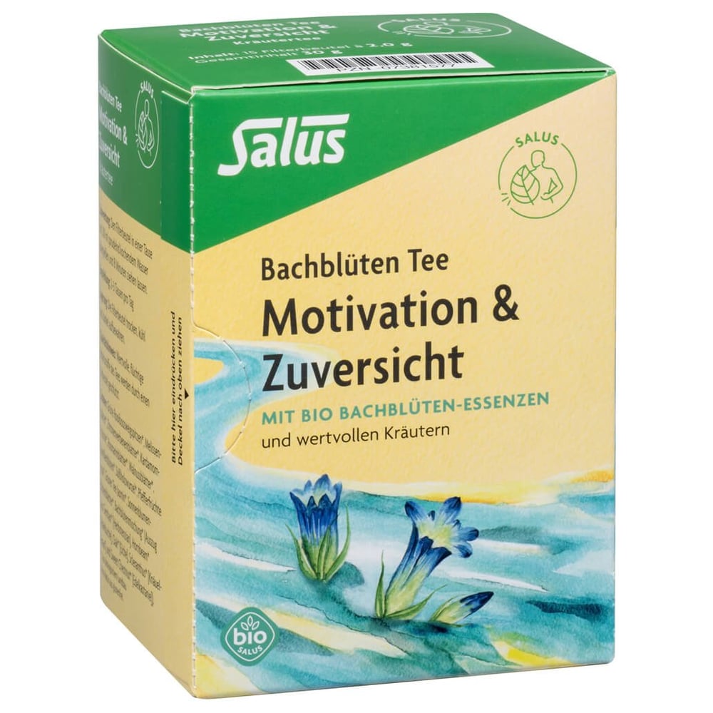 Bachblüten Tee Motivation & Zuversicht bio Salus