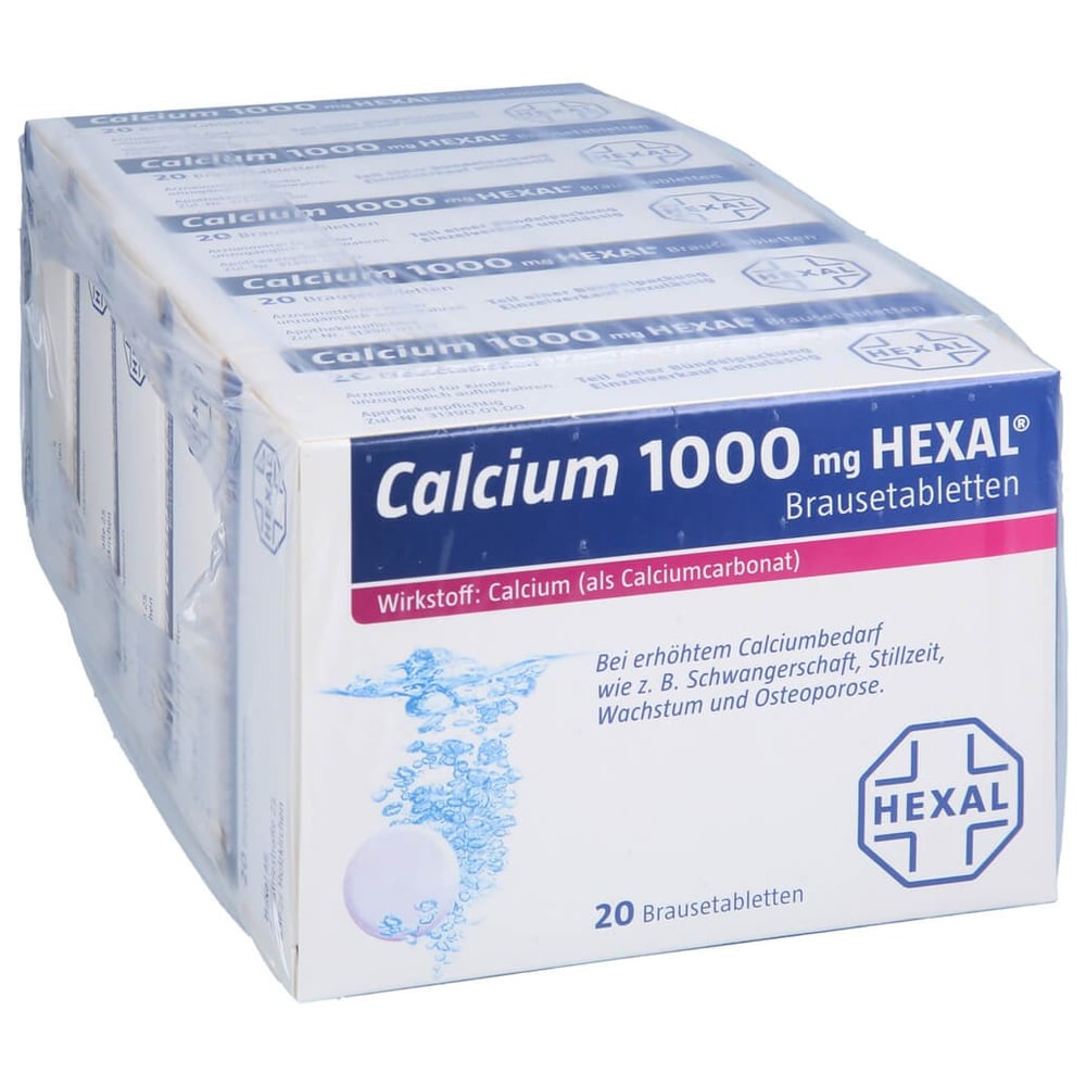 Calcium 1000 mg HEXAL