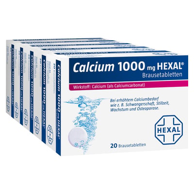 Calcium 1000 mg HEXAL