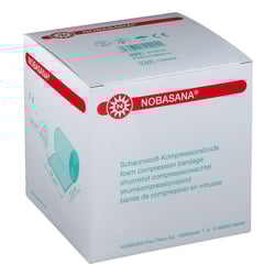 Nobasana Schaumst.Binde 12 cmx2,5 m 0,4 cm stark