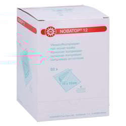 Nobatop 12 Kompressen 10x10 cm steril