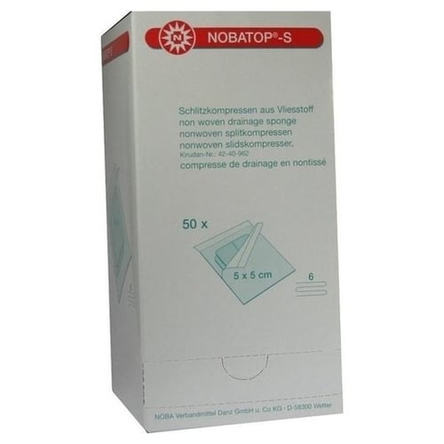 Nobatop S Kompressen 5x5 cm steril