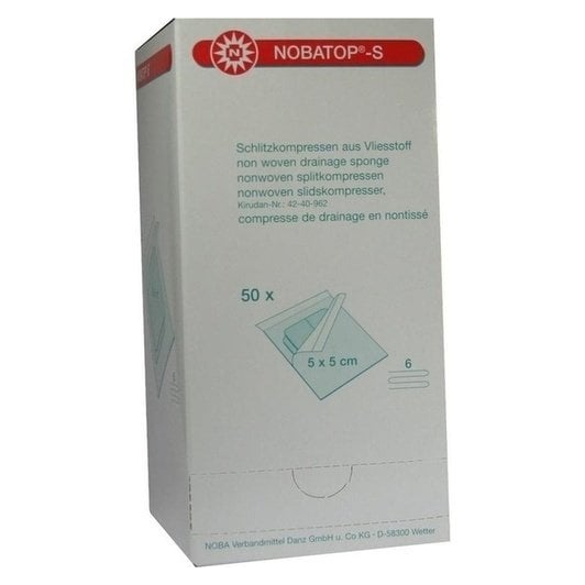 Nobatop S Kompressen 5x5 cm steril