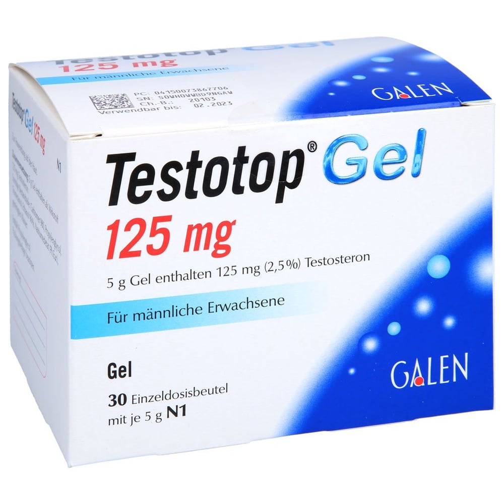 Testotop Gel 125 mg