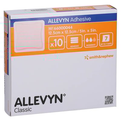Allevyn Adhesive 12,5x12,5 cm haftende Wundauflage