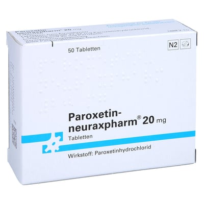 Paroxetin-neuraxpharm 20 mg