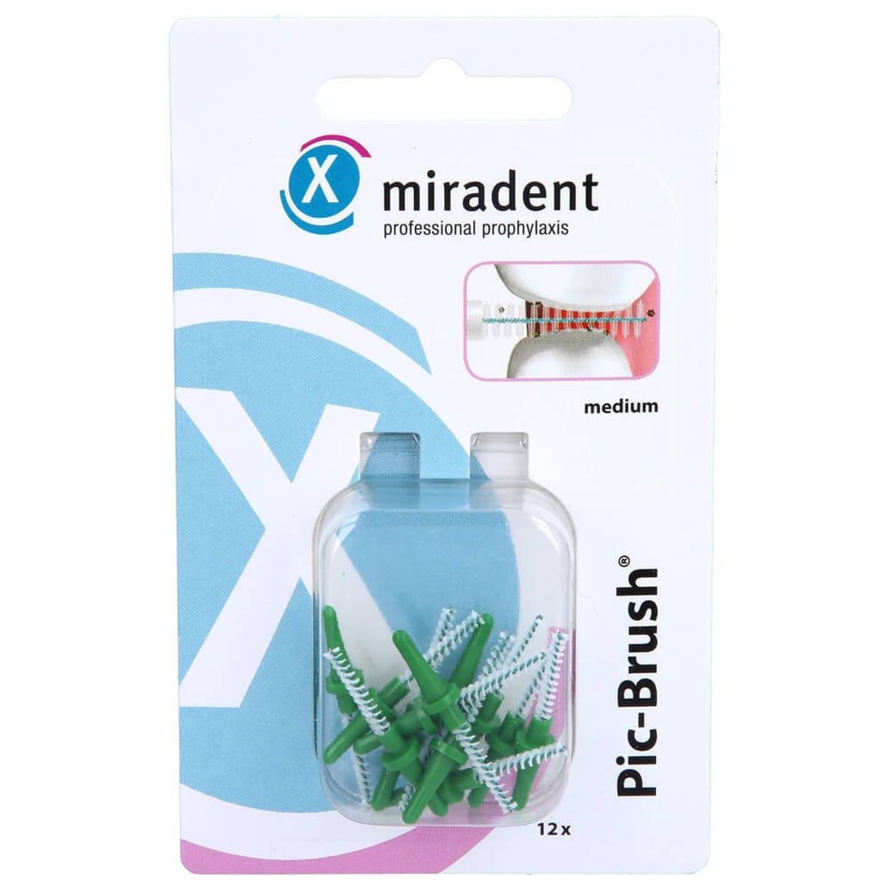 Pic Brush Ersatzbuerstchen gruen 2mm