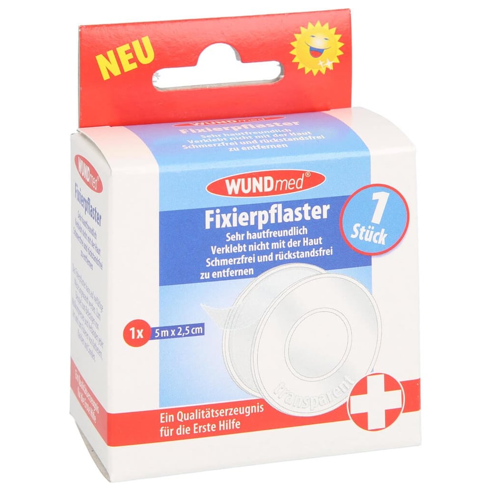 Fixierpflaster transparent 5mx2.5cm