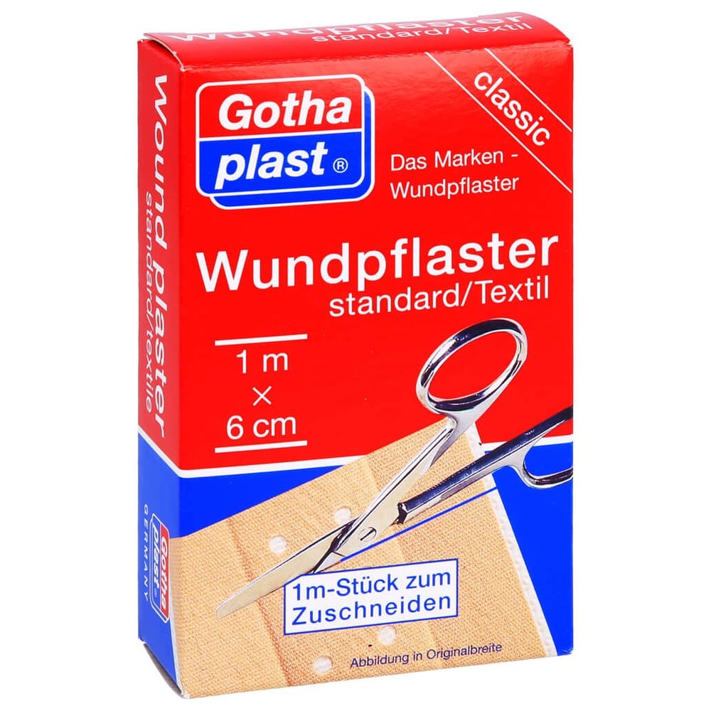 Gothaplast Wundpfl.stand.6 cmx1 m