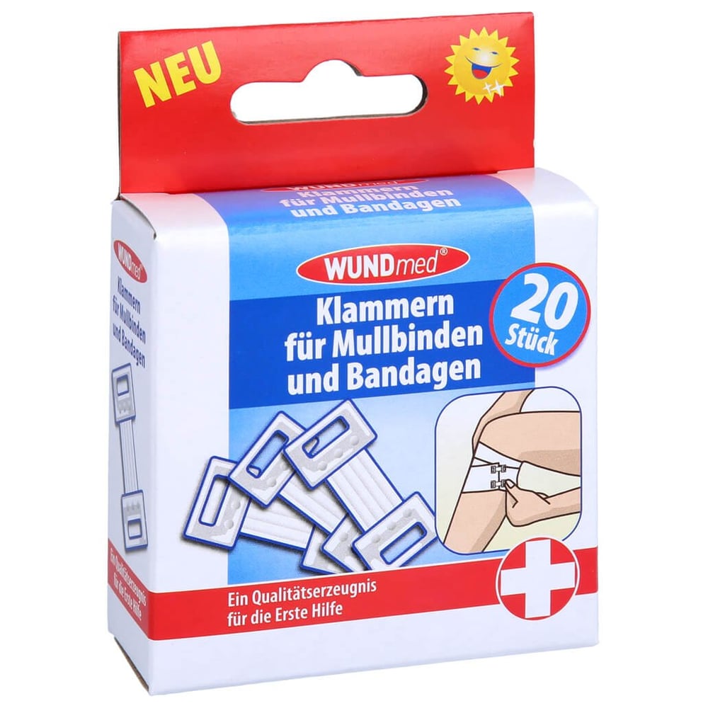 Klammern für Mulbinden + Bandagen