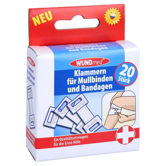 Klammern für Mulbinden + Bandagen