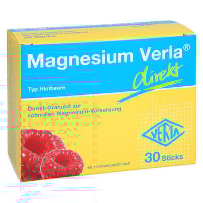 Magnesium Verla Direkt Granulat Himbeere