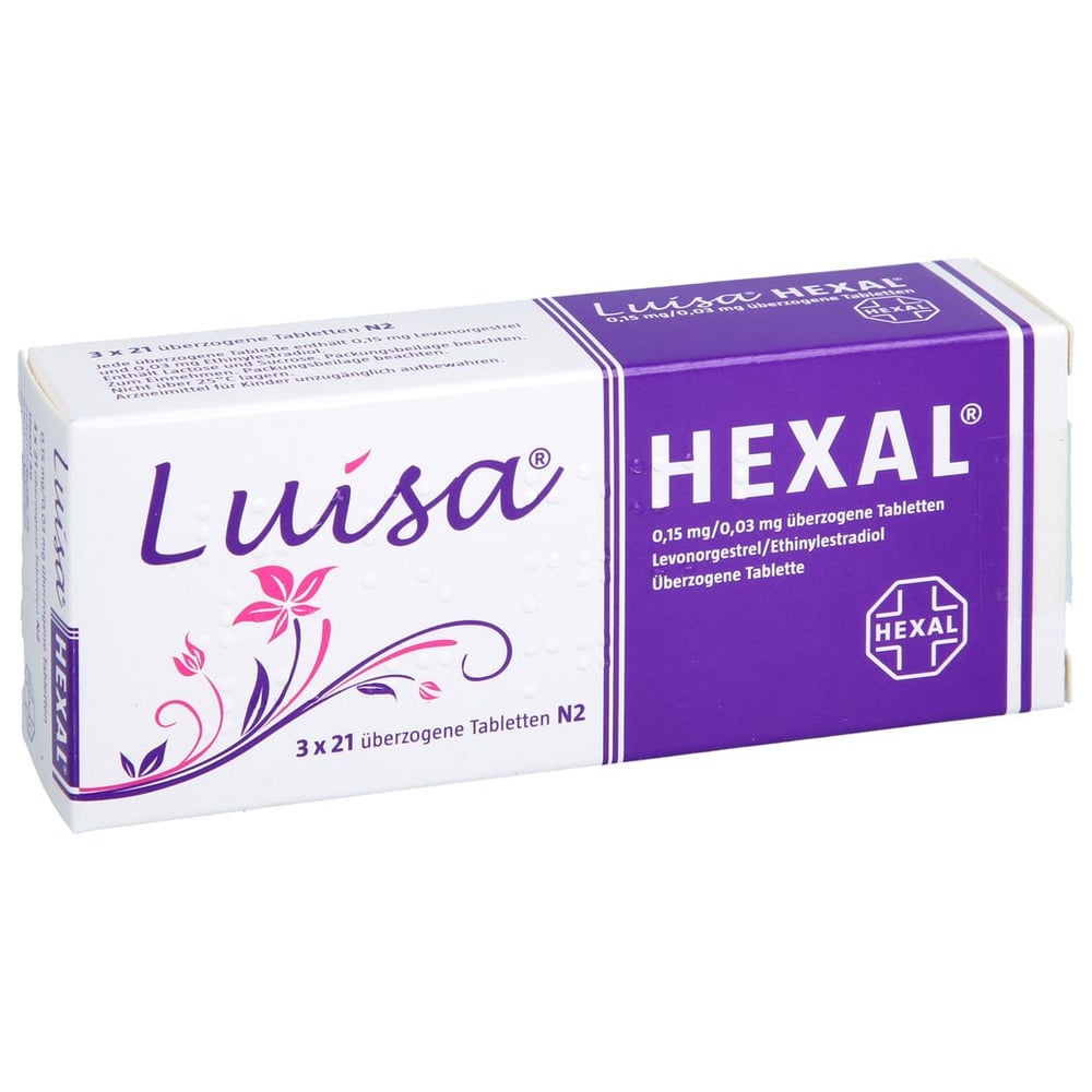 Luisa HEXAL 0.15mg/0.03mg über Tabl.