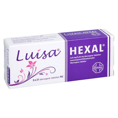 Luisa HEXAL 0.15mg/0.03mg über Tabl.