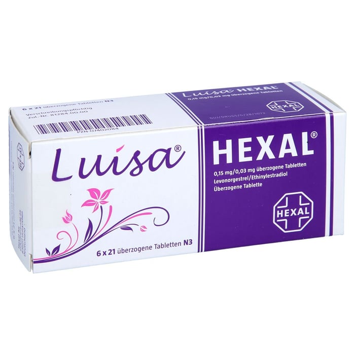 Luisa HEXAL 0.15mg/0.03mg über Tabl.