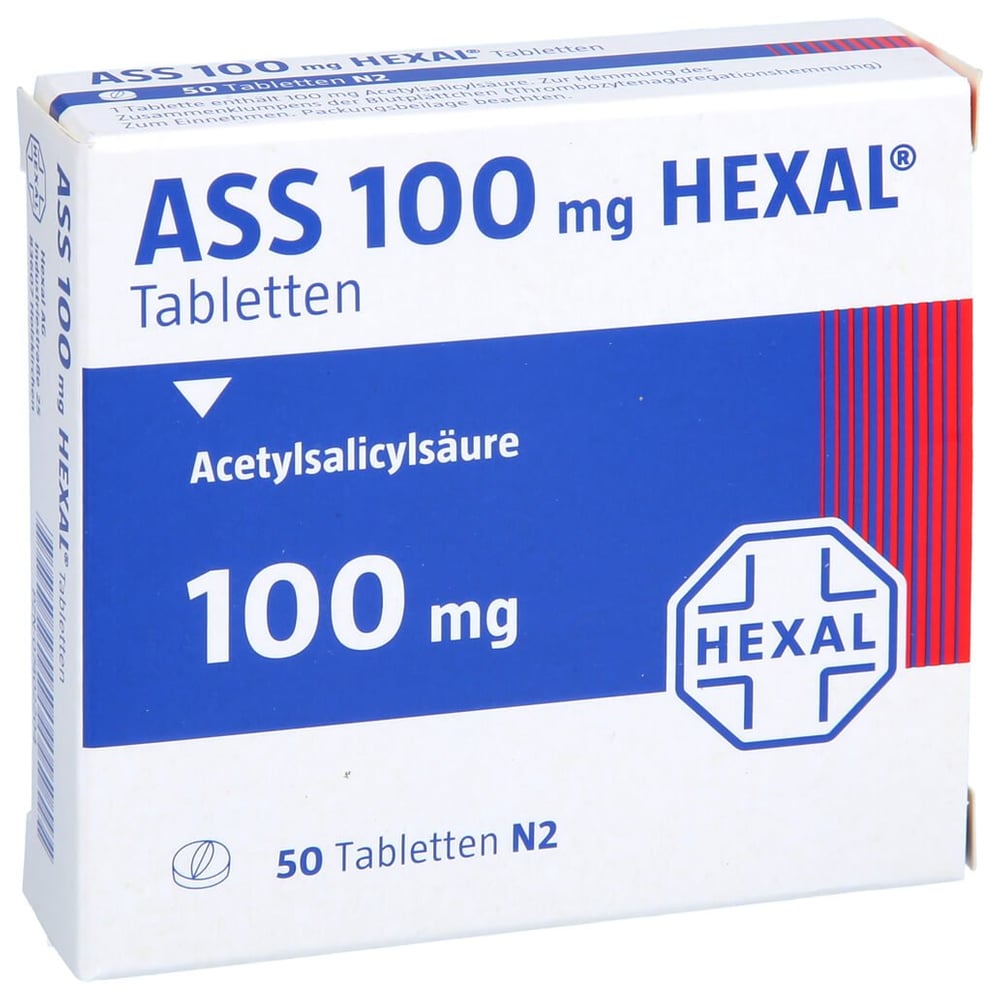 ASS 100mg Hexal