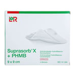 Suprasorb X + PHMB HydroBalance-Wundverband 9x9cm