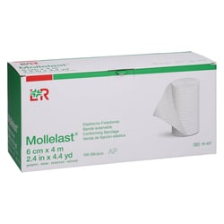 Mollelast Binden 6 cmx4 m weiß Ölose