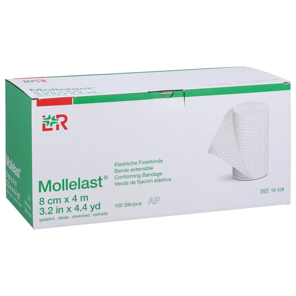 Mollelast Binden 8 cmx4 m weiß Ölose