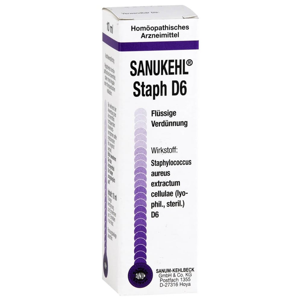 Sanukehl Staph D6.