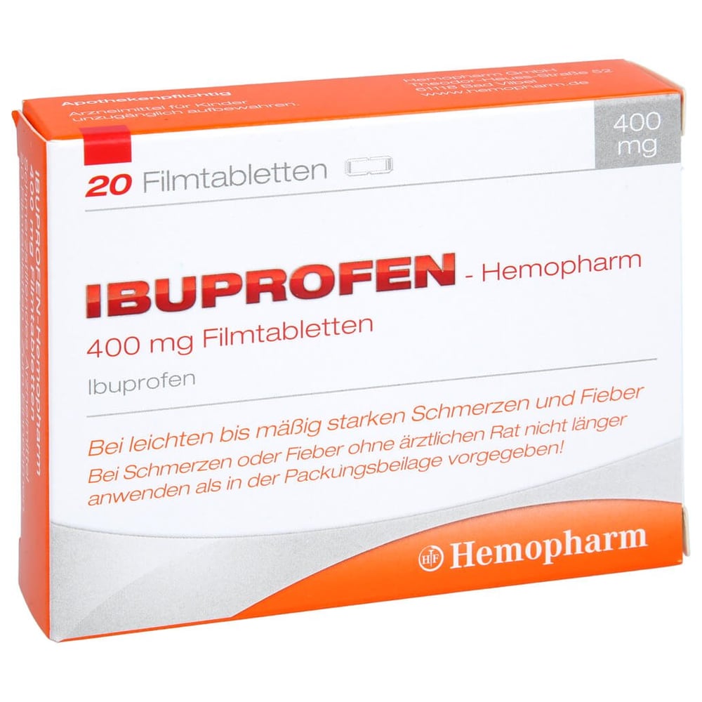 Ibuprofen-Hemopharm 400 mg