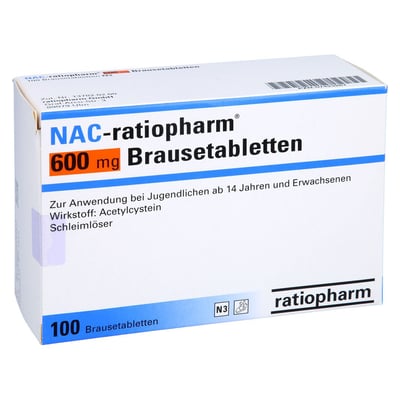 NAC-ratiopharm 600 mg