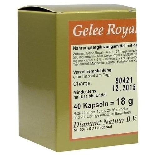 Gelee Royal 1x1 pro Tag