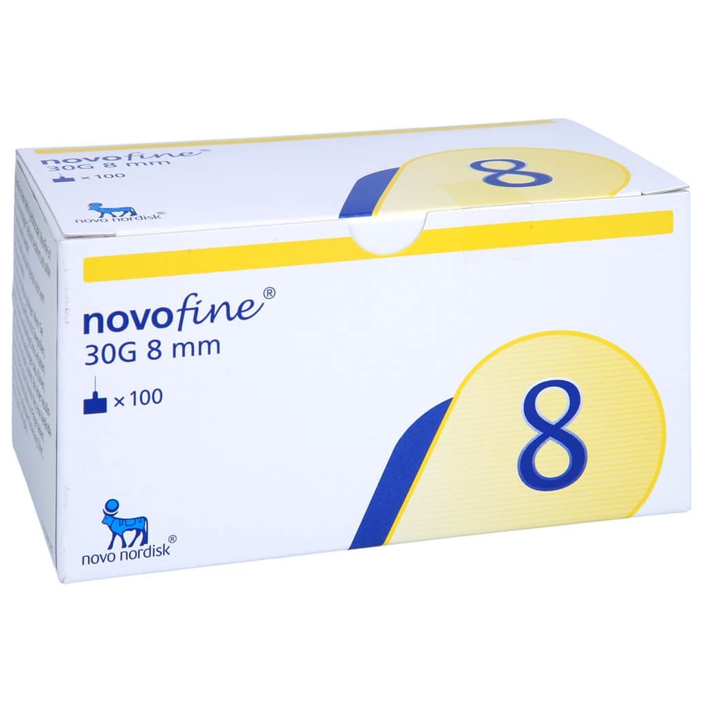 Novofine 8 Kanuelen 0.30x8mm