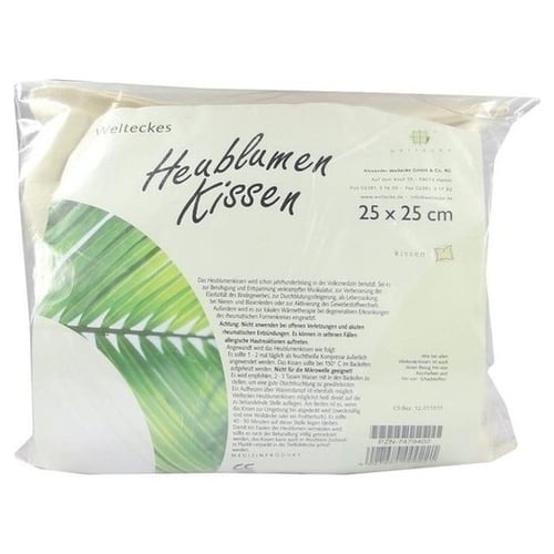 Heublumenkissen 25x25