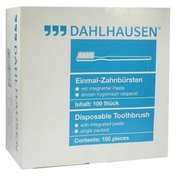 Einmal ZAHNbürste m.Paste