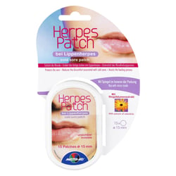 Herpes Patch 15 mm bei Lippenherpes