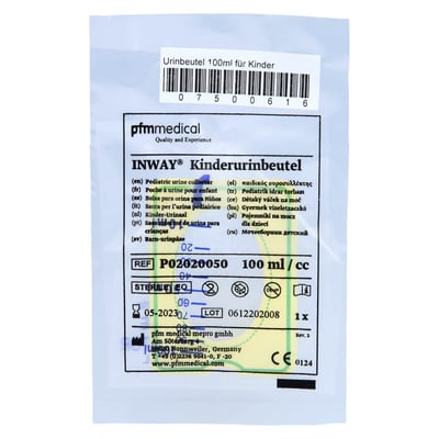 Urinauffangbeutel für Kinder