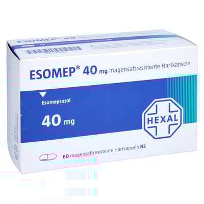 Esomep 40mg magensaftresistente Hartkapseln