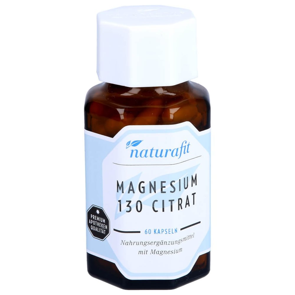 Naturafit Magnesium 130 Citr Kapseln