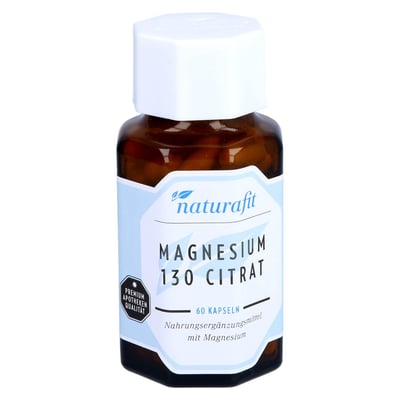 Naturafit Magnesium 130 Citr Kapseln